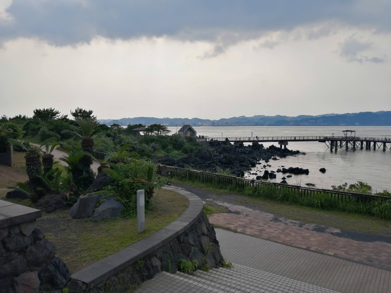 桜島海釣り公園　桟橋