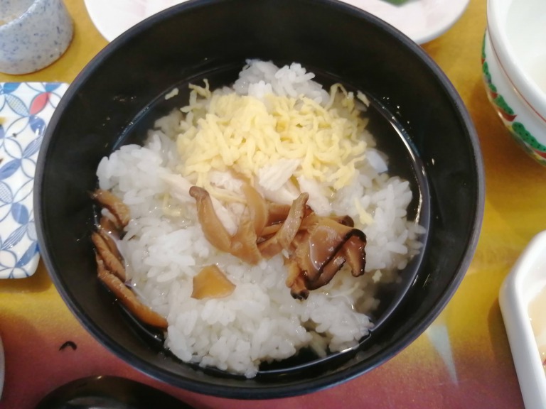 レインボー桜島朝食①