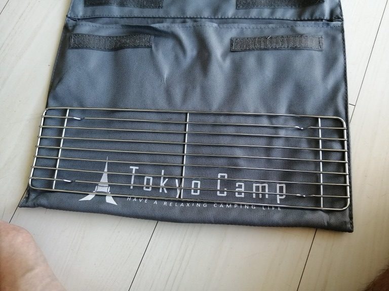 【Tokyo Camp】焚き火台用　ダイソー　水切りスタンド⓷